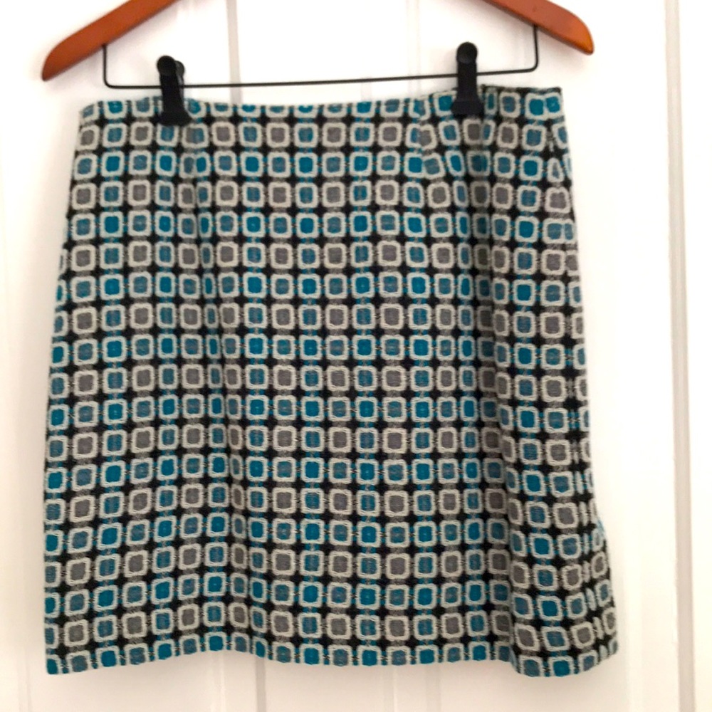 Nine West wool blend mini skirt